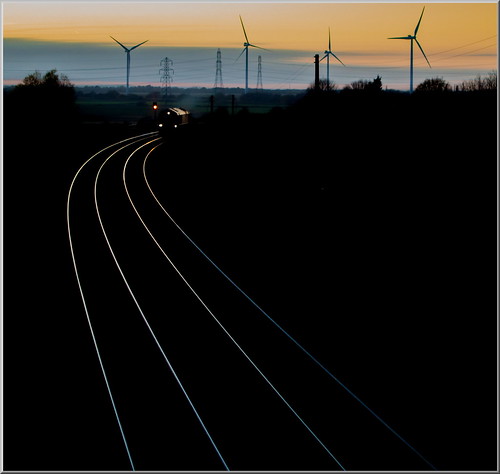 66074 4e26 althorpe dollands moor scunthorpe class66 db train railway windmills