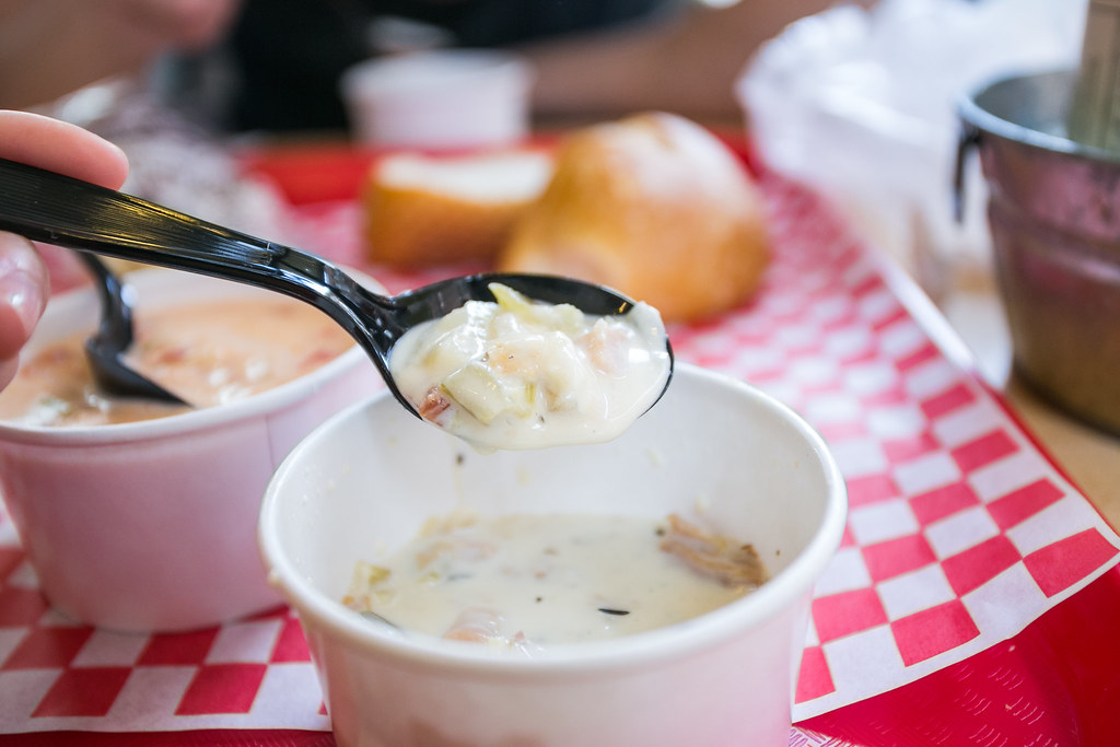 Pike Place Chowder의 클램차우더