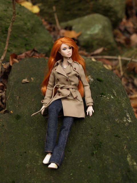 Poppy Parker in the woods