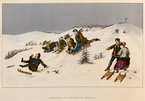 Sledding | Glisser (1870)