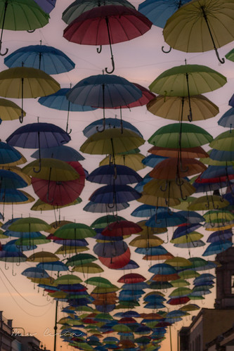 Sombrillas al atardecer by mawcerón, sunset colors méxico umbrella atardecer nikon feria colores sanmarcos aguascalientes sombrillas fnsm