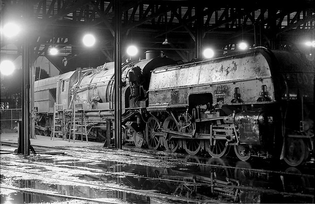 6029 in Enfield Loco Depot, NSW, circa 1974.