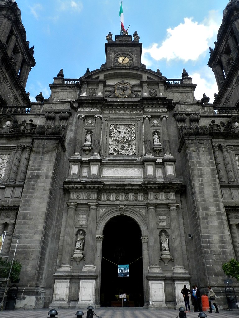 Catedral Metropolitana de la Ciudad de México - Fachada ...