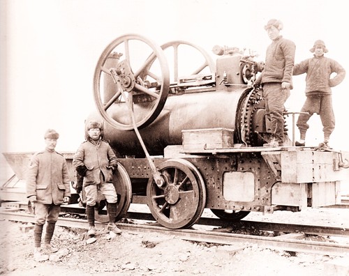 中国早期火车－唐胥铁路 1880s China