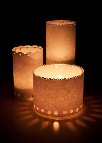 Candle Luminaries | by all things paper