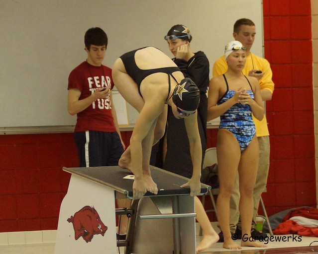 University of Arkansas Razorbacks vs Kansas and Vanderbilt Swimming and Diving