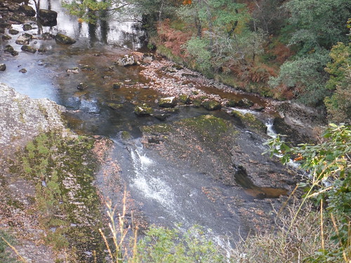 Rapids on the Afon Tawe SWC Walk 280 Henrhyd Falls - Sgwd Henrhyd (Craig y Nos Circular) 