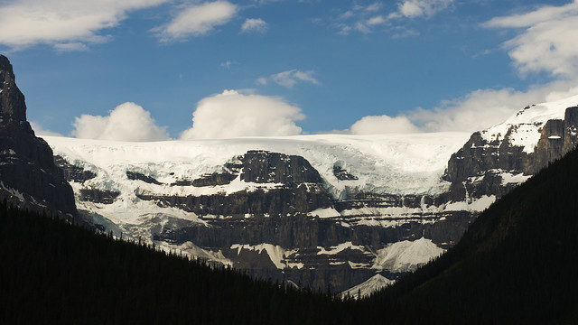 The edge of the Columbia Icefield