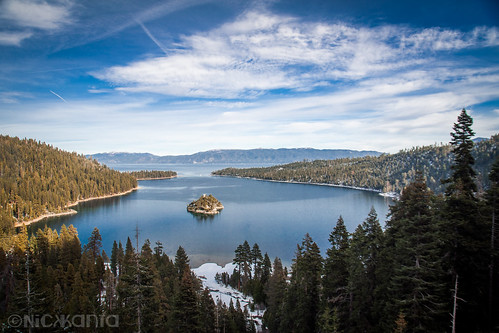 california winter sky lake color tree water clouds island nikon laketahoe d90 outdoorphotography tamron1750