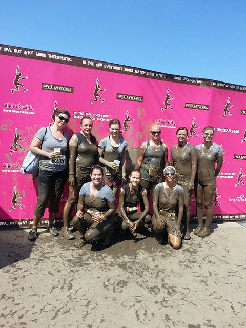 Now that's some mud! The Hupy and Abraham Employee Team got muddy through to the finish line at the Dirty Girl Mud Run at the Waukesha County Expo Center!