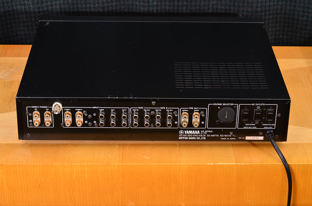 Yamaha C-70 restoration (11) | Undying Audio Repair Restoration - Peter