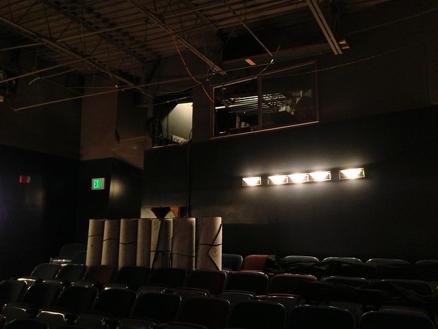 Back of the theater