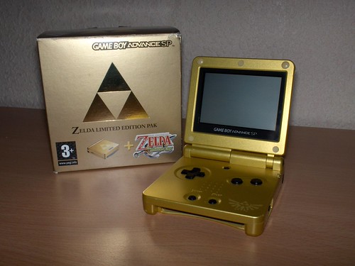 Gameboy Advance SP zelda edition | by aisyk