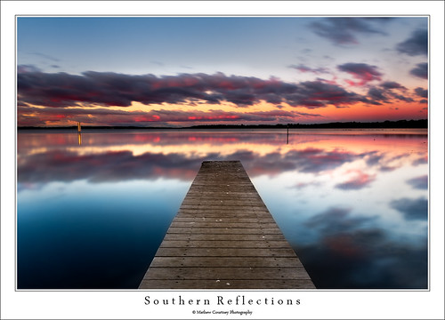 lake color colour water clouds sunrise reflections jetty nsw centralcoast sanremo budgewoilake