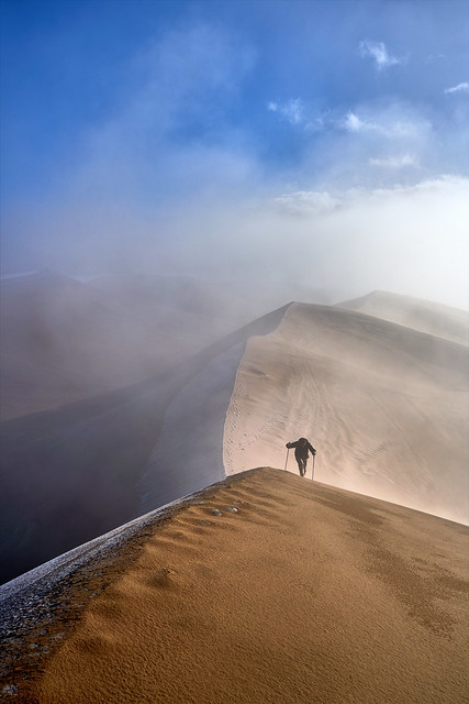 Two Steps Forward - One Step Back - Great Sand Dunes National Park