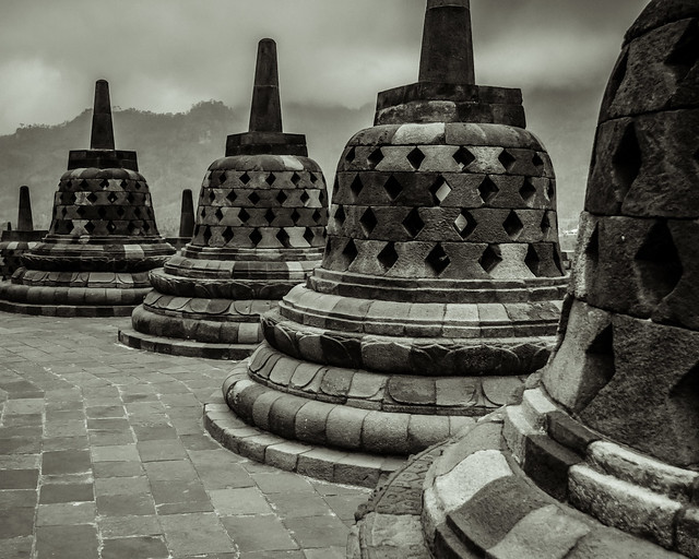 Borobudur Temple near Yogyakarta