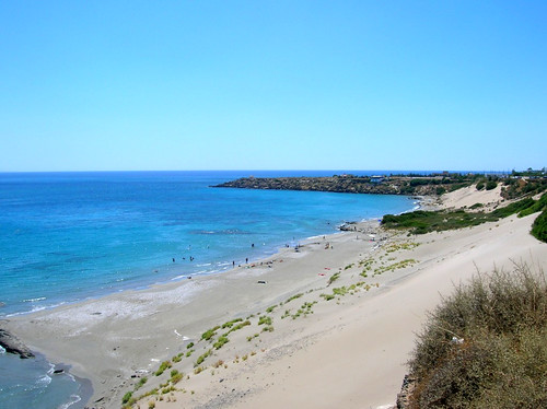 Orthi Ammos beach, Fragokastelo, Chania, Crete