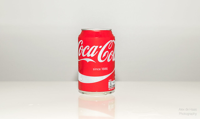A can of Coca Cola.