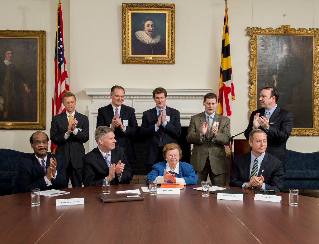 This is a Creative Commons image with the title Signing Ceremony for National Cybersecurity Center of Excellence