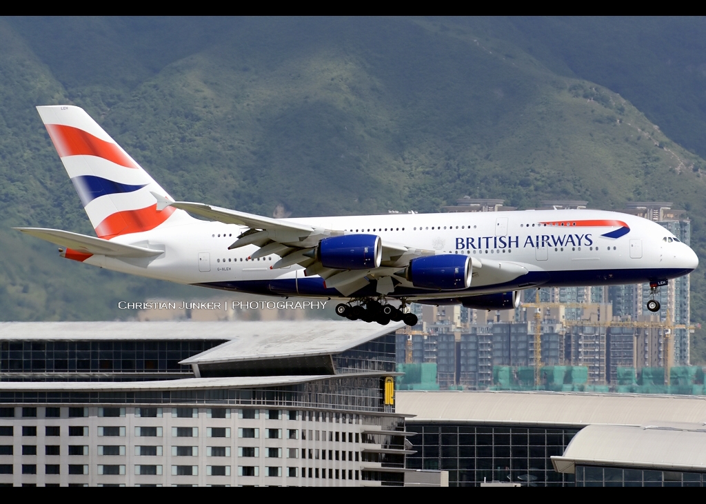 A380-800 | British Airways | G-XLEH | VHHH