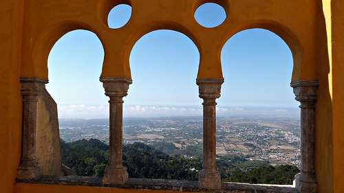portugal landscape view balcony