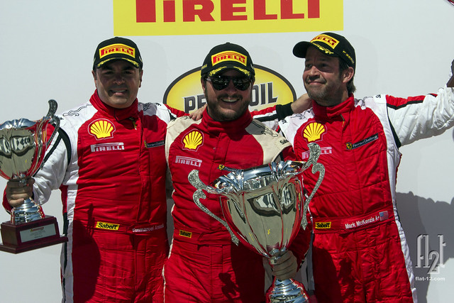 Ferrari Challenge Podium