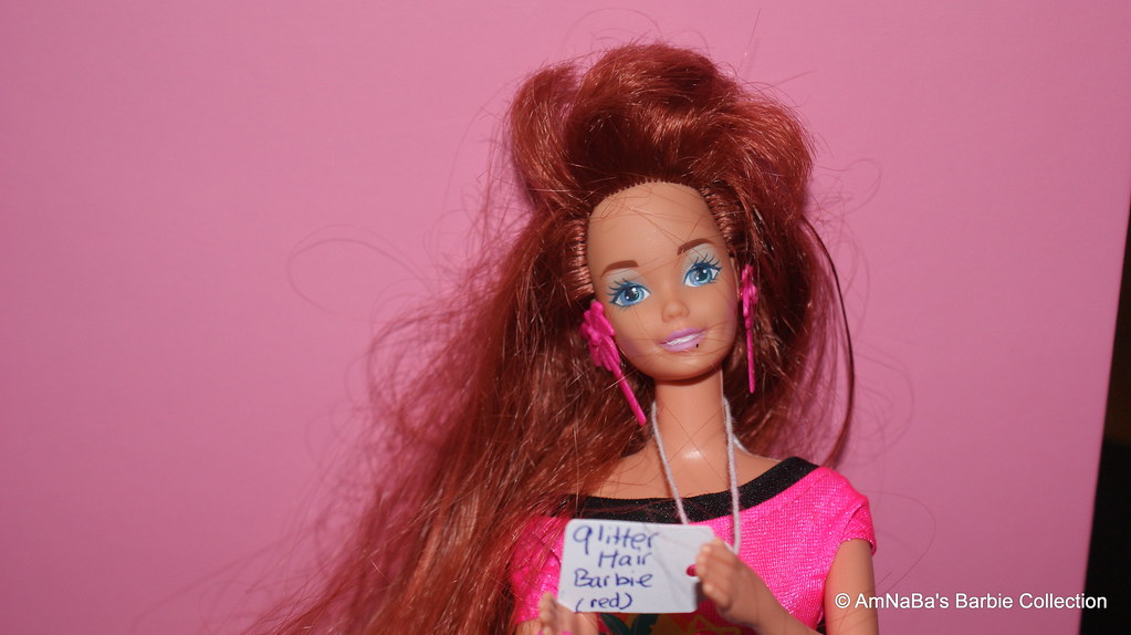 1993 Glitter Hair Barbie Red | AmNaBa | Flickr