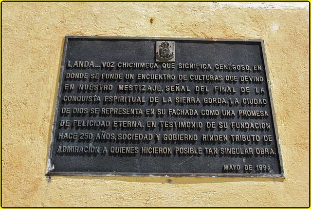 Misión de Santa María de la Purísima Concepción del Agua de Landa,Landa de Matamoros,Estado de Quetrétaro,México