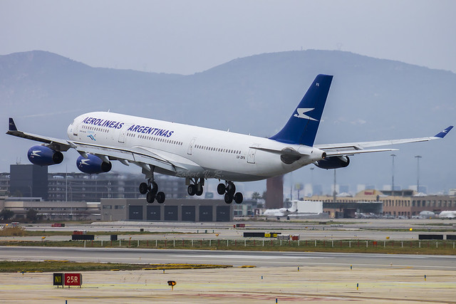 Airbus A340 d'Aerolineas Argentinas