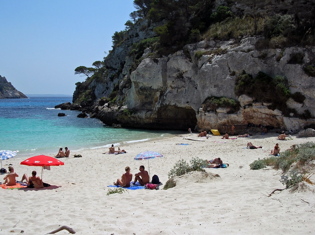 Menorca - Macarelleta Beach - Illes Balears - Spain - 7. Playa nudista situ...