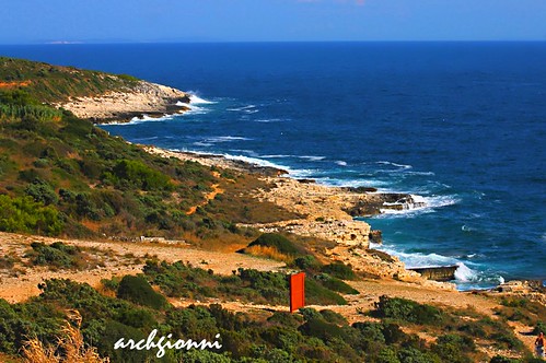 blue sea cliff water mare waves blu horizon vegetation acqua croazia onde istria scogliera orizzonte vegetazione