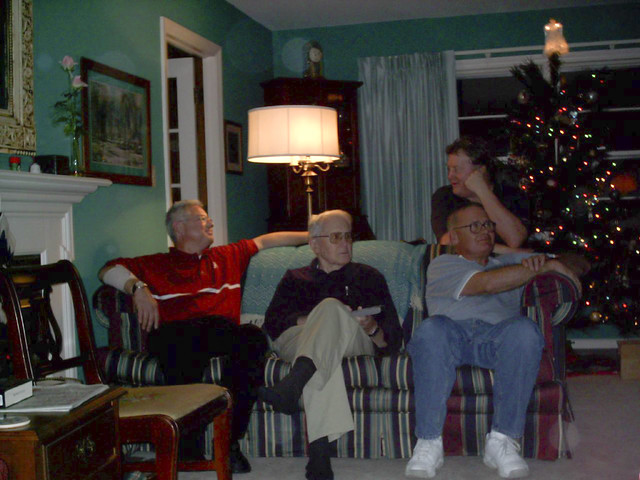 Gary, Grandpa, Dad, & John
