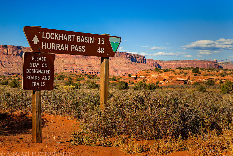 Lockhart Basin Sign