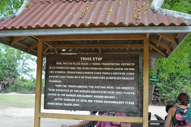'Truck Stop' at Choeung Ek