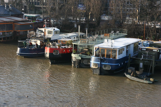 Bateaux sur la Seine Paris