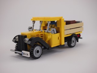 Yellow Vintage Truck