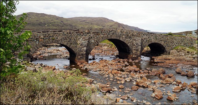 old stone bridge in Sligachan
