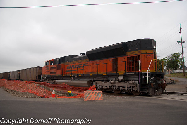 BNSF Coal train in Vancouver, Washington