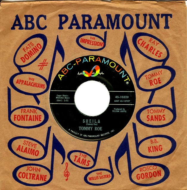 2 - Roe, Tommy - Sheila - ABC - US - 1962