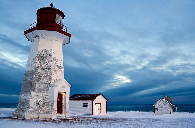 Cap d'Espoir's Lighthouse after the sunset. Gaspésie, Canada #4