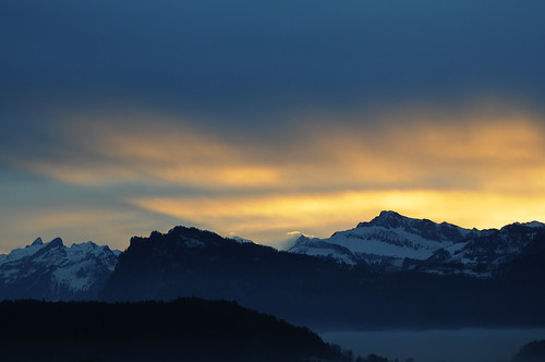 sky sun sunlight mountains alps sunrise switzerland lucerne viewfromhome bürgenstock kriens
