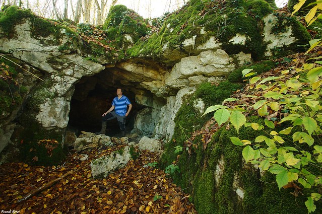 Petite grotte a cote de l'abbaye de la grace Dieu