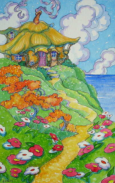 Bungalow by the Sea Storybook Cottage Series