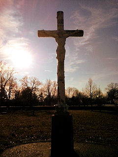 Sunset at the Cross