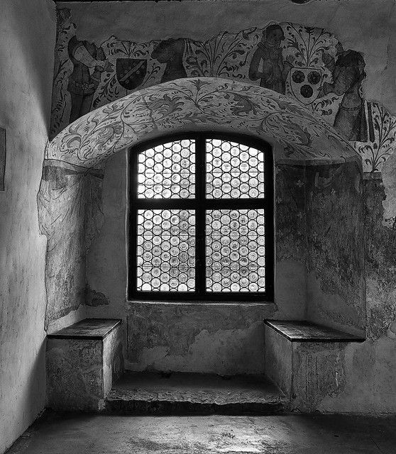 Window with frescoes