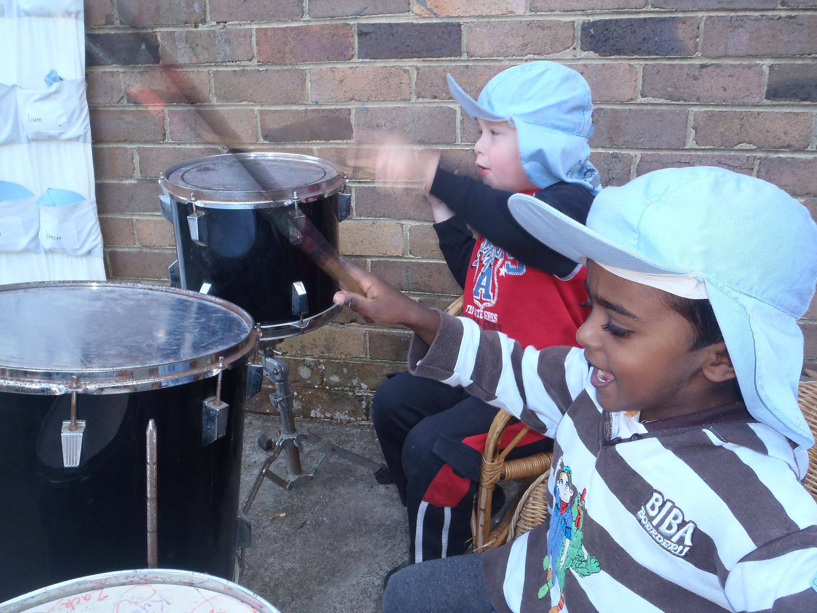 budding drummers