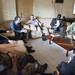 Director Africa Division II of the Department of Peacekeeping Operations visits Bambari in Central African Republic