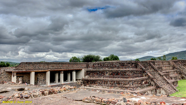 Teotihuacan, Mexico: Court of Columns