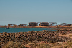 Iron ore loading at Dampier