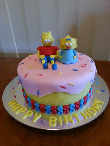 Simpsons Cake | by Get Your Cake On WA